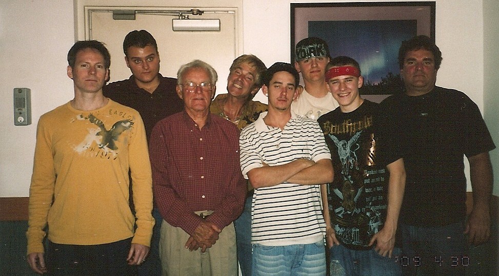 John,Douglas, Jerry Jr, Jerry Sr,Brock, Jeremy, Nathan, Doug
